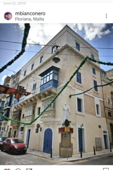 No 60, 2Nd Floor, Centrally Located, Fully Equipped Studio Apt Floriana Kültér fotó